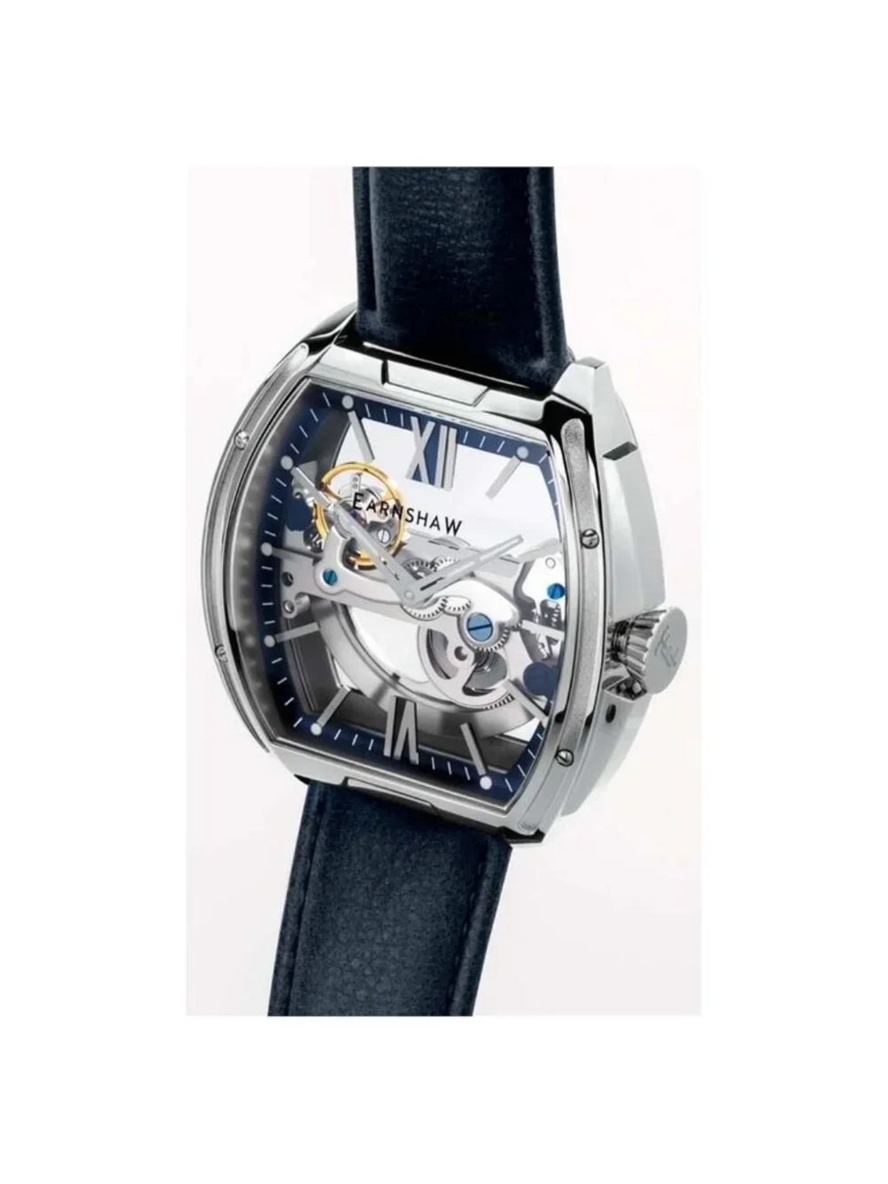 NWT Thomas Earnshaw Knightsbridge Blue Dial Men's Watch